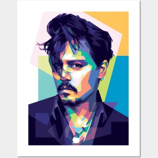 Johnny Depp V2 Posters and Art